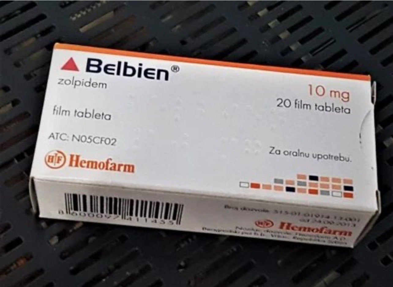 Ambien (Zolpidem) 2mg - Belbien 10mg